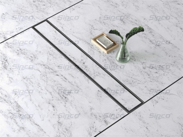 MARBLE INSERT Reversible Shower Drainer